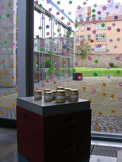 Das mit der Pollenanalyse gestaltete Fenster